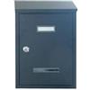 Alubox CASSETTA POSTALE POSTA BUCA LETTERE PRIMA MAXI colore GRIGIO GHISA