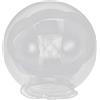 LABRIMP Copri Lampada Sferico in Plastico per Giardino e Esterni, Copertura Protettiva Decorativa per Lampada da Strada e Patio