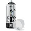 HQS High Quality Spray HQS RAL MASTER Bomboletta di Vernice Spray 400ml Nitro Colori Ral (1, Ral 9005 Nero Lucido)