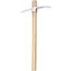 HunicandIU Piccone per scavare, Pick Mattock | Piccone da giardino con design 2 in 1 - piccone multifunzione in acciaio inox con manico per la lavorazione del terreno e per scavare