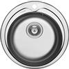 Pyramis KIBA, Lavabo da incasso acciaio INOX, lucido, 100053704