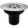 Mondo Viro Tappo ad espansione per cassette e pozzetti in acciaio inox (6, 100 mm grigliato)