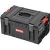 Qbrick System Cassetta Attrezzi Vuota Cassetta Porta Utensili Valigetta Lavoro 450 x 334 x 240 mm Nero Rosso PRO Toolbox 2.0