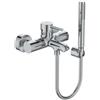 Ideal Standard - Ceraline, Miscelatore esterno vasca doccia con accessori, BC270AA, Cromato
