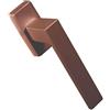 Gedotec PUSH 1317 - Maniglia per finestra in rame, con rosetta ovale, 1 pezzo, design per finestre