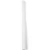 Uonlytech 2 Pezzi Materiale per Paralume in PVC Bianco Motivo Foglia di Bambù, Facile da Installare per Lampade Fai da Te, Resistente e Pratico per Copertura di Lampade