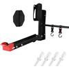 Generic Supporto da parete per bicicletta, resistente, pieghevole, per ciclismo, sport, casa, garage
