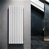 ELEGANT - Radiatore a pannello, di design, a parete, 1600 x 616 mm, bianco, radiatore da bagno, a doppio strato, verticale