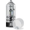 HQS High Quality Spray HQS RAL MASTER Bomboletta di Vernice Spray 400ml Nitro Colori Ral (1, Ral 7001 Grigio Argento Lucido)