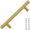 vidaXL Maniglie per Mobili 10pz Oro 96mm in Acciaio Inox
