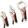 MIRSTORE SET 3 MINI PINZE A SCATTO TIPO GRIP 4 - 5 AUTOBLOCCANTI A PRESSIONE REGOLABILE