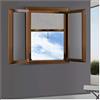 PEBSHOP ZANZARIERA A RULLO VERTICALE PER FINESTRA (CM 120 X 170 - AVORIO RAL 1013)