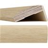 generico Coprifilo / Mostrina tonda impiallacciata lunghezza 80 x 20 x 2250 mm con o senza aletta mm 25 / con aletta 25 mm / Rovere