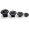 Topolenashop 4 Adattatori per Bussole a Impatto a Basso Profilo - Set Magnetico da 1" a 3/4", 3/4" a 1/2", 1/2" a 3/8", 3/8" a 1/4" - Compatibili con Bussole, Cricchetti e Avvitatori FS-42201