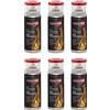 AMBRO-SOL SPRAY YOUR FACTORY OF AEROSOL Ambro-Sol V400TEMP.6 Vernice Resistente Grigio Antracite, 400 ml, 6 pezzi