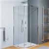 OLIMPO DOCCE - Box doccia semicircolare con porta scorrevole 70x90 6mm ATENA