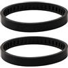 Whychstore Pneumatici per puleggia per sega a nastro, confezione da 2 ruote in gomma per 2629-20 6242-6 2429-20, diametro 45-69-0030