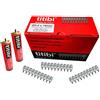 Titibi 1000 CHIODI TITIBI Ø3,0 X 27mm, 2 BOMBOLETTE DI GAS (GC11) COMPATIBILI CON CHIODATRICE A GAS HILTI GX100 (ADATTATORE NON INCLUSO, UTILIZZARE QUELLO DELLE BOMBOLETTE ORIGINALI) (Ø 3,0 X 27 mm)