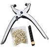 jojobasec Pinze per occhielli per il fissaggio, strumento di sostituzione per 2 mm, 2,5 mm, 3 mm, 3,5 mm, 4 mm, 4,5 mm