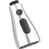 MKLHAVB 1 ugello spruzzatore for rubinetto da cucina estraibile, 3 modalità, antispruzzo, ABS, universale, 1/2, for lavello, doccia, risparmio idrico Per Lavello(Silver)