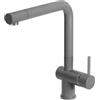 Elleci | Rubinetto cucina Metaltek | STREAM | Colore : M73 Titanium