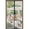 SAILIMAY Zanzariera Magnetica per Porte 130x190cm, Tenda Zanzariera Porta Magnetica, Rete Fine, Nessun Attrezzo Richiesto, Facile da Installare, per Porte da Balcone, Cantine, Terrazze, Nero