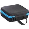 SZLIFE Valigetta per trapano elettrico con maniglia, custodia per utensili da viaggio, impermeabile, antiurto, rigida, per ferramenta elettrica, Blu, 22cmx17cmx6cm
