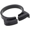 MroMax Morsetti per tubi in nylon con doppia presa a scatto, 33,5 mm-35,5 mm, regolabili, a cricchetto, per collegare, fissare, sigillare tubi e altri oggetti tubolari, nero, 8 pezzi