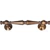Gedotec NAPOLEON - Maniglie per mobili in ottone anticato, 1 pezzo, per porte pieghevoli, lunghezza 300 mm, design classico