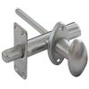 nextradeitalia 1PEZZO CATENACCIO A CREMAGLIERA DA INFILARE IN OTTONE CROMO SATINATO - ? mm.17x80