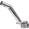 andwe Comet Florenz - Miscelatore monocomando per bagno, roulotte, cucina, con microinterruttore, cromato
