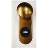 Securemme KIT RIVA SECUREMME PLACCA+POMOLO DIAMETRO 65 mm. IN ALLUMINIO BRONZATO F4 SINGOLA PER PORTA BLINDATA Q8 FORO DOPPIA MAPPA PZ 1