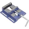 EurHomePlus Morsa per macchina da 125 mm, morsa fissa, morsa per trapano da tavolo (blu)