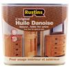 Rustins Olio Danese 2,5 l L'olio Originale Danese Trasparente per Tutti i Tipi di Legno Esterni ed Interni DANOMD2500FR