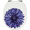 OGOMONDO Sedile Wc Copri Water Universale Frizionato Colorato Fantasia MDF Chiusura Rallentata