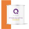 Q-COVER Voc - Vernice in lattice, lavabile, 2 l (circa 14 m²), colore Papaya, colore per interni, colore da parete, classe 2, colore opaco, per chi soffre di allergie, resistente all'abrasione