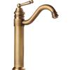 YAEGER Rubinetto Bagno Lavabo Alto Miscelatore Monocomando Bagno Lavabo Vintage Antico Stile Ottone Girevole A 360° Rubinetto Bagno Rubinetto Per Lavabo, Regolazione A Caldo E Freddo