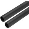 QUARKZMAN 2pz Tubo di Isolamento in Schiuma per Tubi Isolamento Termico 25mm(1) ID 35mm(1 3/8) OD 24 per Isolamento Antigelo Impugnatura, Nero