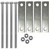 Trucky Cassa Box Cassapanca Alluminio degli Attrezzi Utensile Transportino Trucky