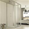 Idralite Box Doccia 3 lati 75x75x75 CM H198 stampato C mod. Urban Trio P
