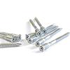 Primo-Befestigungstechnik GmbH Topstar DISTANZ viti con Type 17 spitzeund fine di regolazione, Brevettato, Silver Line