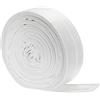 PATIKIL 40mm ID 49ft Tubo Flessibile Piatto Lavaggio Leggero, 0.8MPa Tubo Flessibile di Scarico Piatto in PVC per Piscina Giardino Manichetta per Irrigazione