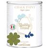 GENERICO SHABBY TREND® CHALK PAINT Pittura Shabby Chic Vintage Mobili Pareti Extra Opaca 120 VARIANTI (375ml, VERDE BAMBOO)