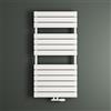Mai & Mai Termosifone da Parete 120x60cm, Radiatore Scaldasalviette Termoarredo da Bagno Scalda Portasciugamani da Parete e Pavimento in Acciaio, Bianco