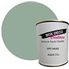 BOX DECO COULEURS Aqua Déco - Vernice acrilica effetto satinato, 750 ml, 7,5 m², colore: verde salvia