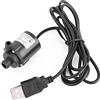 Oumefar Dc 4v 6v Mini pompa anti intasamento Pompa acqua senza spazzole Pompa micro sommergibile Strumenti di pompaggio con connettore USB Base fissa