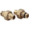 Grundfos Set di raccordi R 1/2 AG x R 1/2 AG x 15 mm, per collegamento con pompe di circolazione modelli UP 15-13 B/BU e UP 15-14 B/BU/BT/BUT, 2 x 2 x 4 centimetri (Referenza: Grundfos 00ID8748)