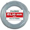 Italfence - Filo di ferro Ø2,30mm per tensione zincato, 100m