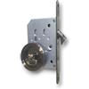 DACAN PROTECTION Kit Tondo con Serratura e Chiave per Porte Scorrevoli - Zama, Foro Ø48mm, Maniglia con Serratura, 2 Vaschette + Ditale di Trascinamento - Design Moderno, Sicuro e Facile da Installare (Bronzo)