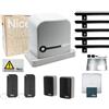 Generico NICE ROBUS KIT 600 24V PER CANCELLI SCORREVOLI FINO A 600 KG CON 5MT CREMAGLIERA RBS600BDKCE